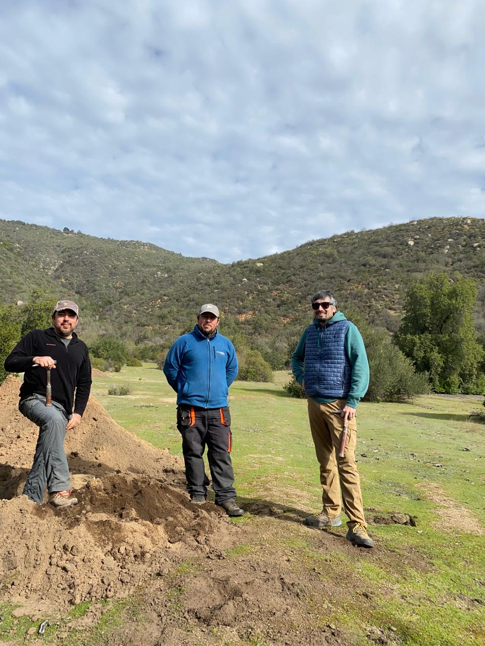 Home Equipo Top Harvest en terreno